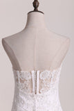 Vintage 2024 vestidos de boda del amor de la sirena / trompeta con apliques