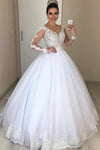 Vestido de novia con vestido de fiesta, vestido de novia en blanco con apliques de encaje