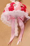 Bastante Rhinestone Crystal rosas del florista de novia de la boda del ramillete ramo (26 * 22cm)
