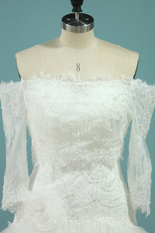 Vestidos de novia de la boda de la sirena de la sirena 2022 con Applique