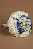 Boda de la novia que sostiene la flor Tela ramo de flores (25 * 19cm)