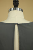 2024 piso-longitud vestido de cuello de la capucha mangas casquillo Con Banda Modificado Círculo de la falda del tamaño extra grande