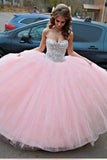2024 Vestidos de Quinceañera bicolores Sweetheart Ball Gown de piso de longitud rebordeados Corpiño