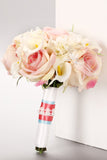 Franela rosada del ramo de Rose ramo de la boda (28 * 25 cm)