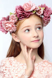 Impresionante niña de las flores Tela Celada - boda / ocasión especial / Coronas Naturaleza / Flores