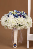 Boda de la novia que sostiene la flor Tela ramo de flores (25 * 19cm)